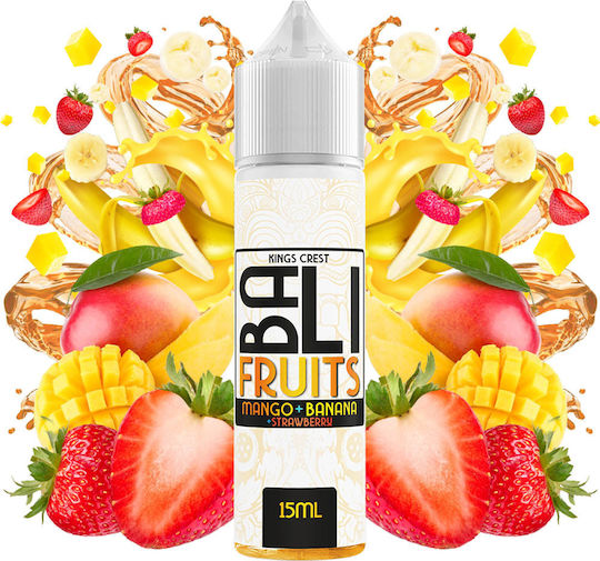 Kings Crest Flavor Shot 15ml/60ml 1Stück Mango Banana Strawberry