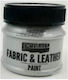 Pentart Silver Leather and Fabric 50 Ml