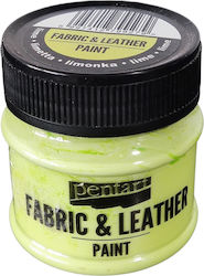Δέρματος Υφάσματος 50 Ml Pentart Lime