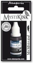 Mystik Ink Μαύρο 18ml Stamperia