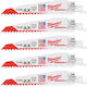 Milwaukee 48475027 Λαμες Σπαθ Γας Ax 300x5 Set 5τμχ Mw