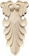Carved Solid Wood Decoration 8x5cm