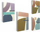 Uni Pap Spirale Schulheft Geregelt B5 2 Schulfachhefte Buch (Verschiedene Designs)