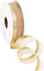Synchronia Organza Band Monochrom Beige 10meters