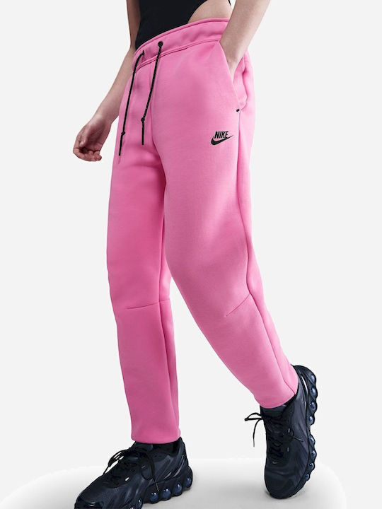 pink nike sweatpants