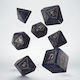 Runic Dice Set Mixed Blue & Gold