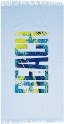 Borea Beach Towel Pareo Cotton Light Blue 160x90cm