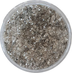 Νιφάδες Glitter Οικολογικές 0.1-3mm Ασημί 100gr