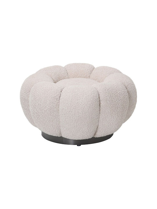 Stool For Living Room Upholstered with Fabric N...