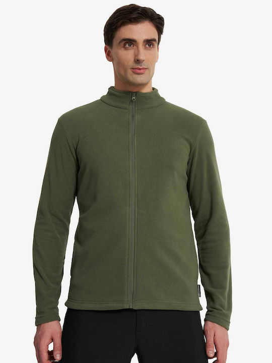 Ανδρική Ζακέτα Fleece Green