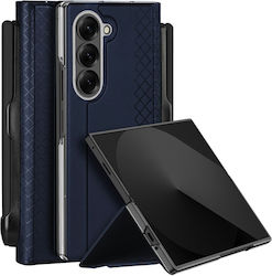 Dux Ducis Bril Series Book Albastru (Galaxy Z F...