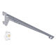 Ellement Shelf Arm Es Corner Two Hooks T180 Alu...