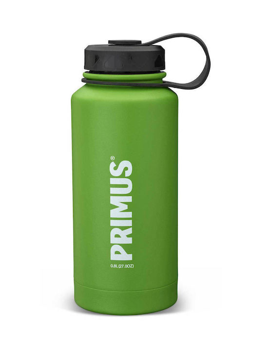 Primus Trailbottle Water Bottle Stainless Steel with Filter 800ml Green