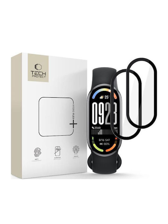 Tech-Protect Glass Flex+ Screen Protector for the Xiaomi Mi Band 10/10 NFC, TECH-PROTECT 2pcs