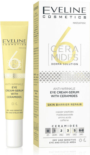 Eveline 6 Ceramides Augenbefeuchter für Feuchtigkeitsspendend 20ml