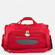 RCM Sack Voyage Red with Wheels Fabric L52xW26xH26cm