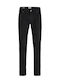 Men's Jeans Pants with Slim Fit Black