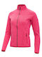 Women's Cardigan with Zipper Pink