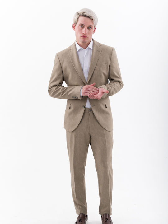 Men's Summer Suit Camel