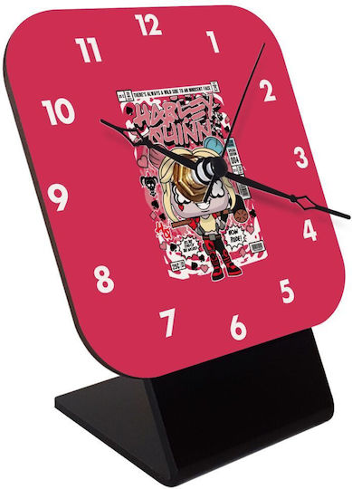 Koupakoupa Wooden Desktop Clock Harley Quinn (Harley Quinn)