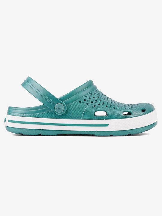 Coqui Lindo Women's Clogs Green