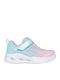 Kids Sports Shoes Running with Hoop & Loop Closure Pink