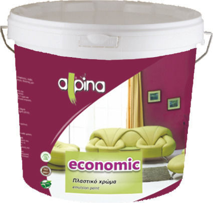 Economic Πλαστικό Χρώμα Εσωτερικής Χρήσης 3lt