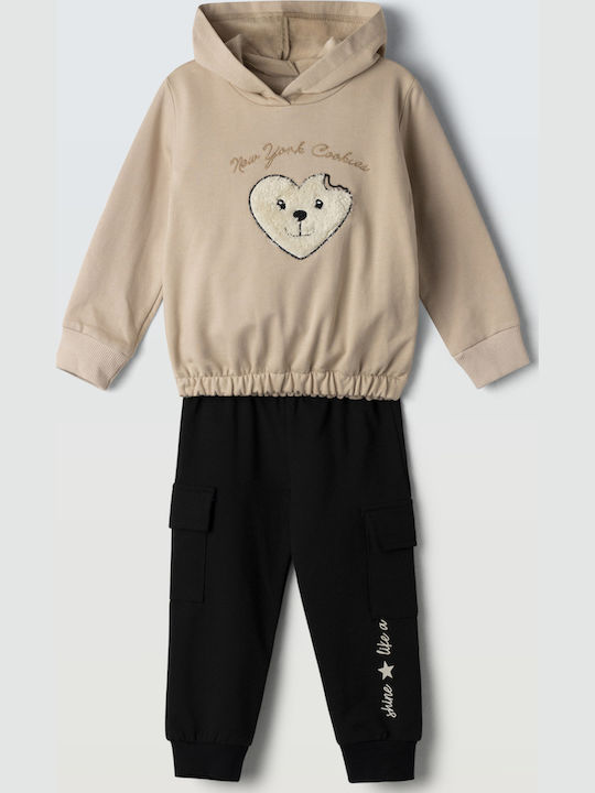 Evita Kinder Sweatpants Set - Jogginganzug Beig...