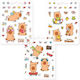 Αυτοκόλλητα Trend Happy Life Capybara 966926 26pcs