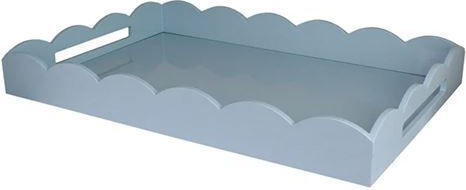 Addison Ross Dreptunghiular Tavă de Servire în Culoare Albastru 66x43x8cm 1buc