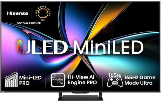 Hisense Smart Τηλεόραση 85" 4K UHD LED 85U8Q (2025)
