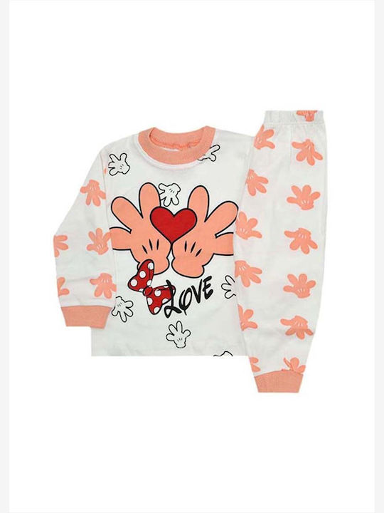 Extan Bebe Kids' Pajamas Salmon