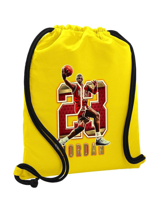 Koupakoupa Jordan 23 Παιδική Τσάντα Πλάτης Κίτρ...