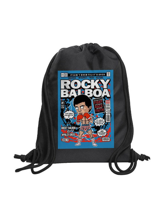 Koupakoupa Rocky Balboa Kids Bag Backpack Black...