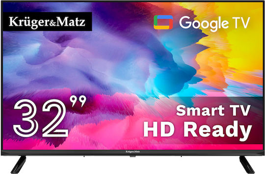 Kruger & Matz Smart Τηλεόραση 32" HD Ready LED KM0232HD-G (2025)