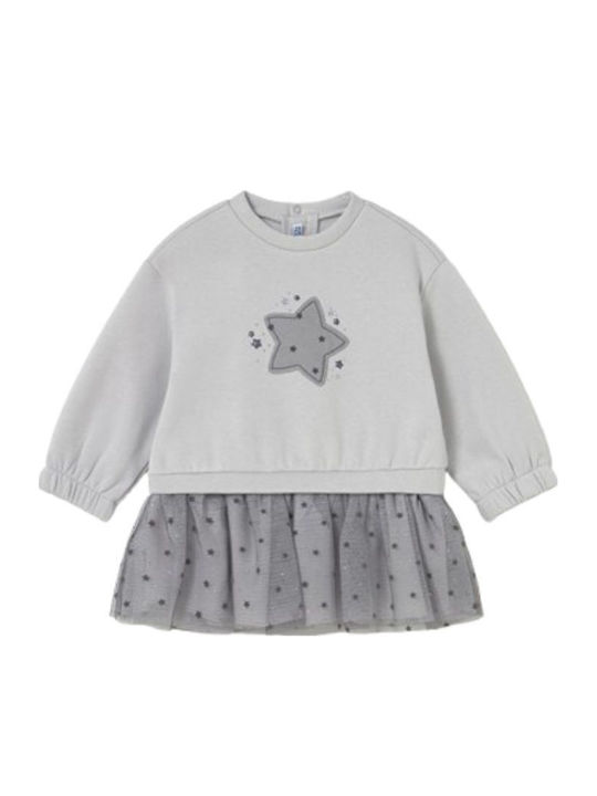 Mayoral Children's Dress Tulle Sky Blue