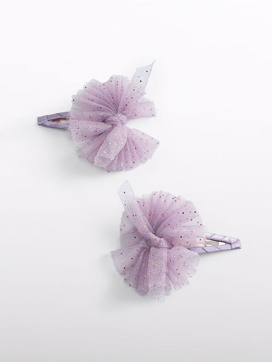 Abel & Lula Set of Kids Hair Clips with Bobby P...