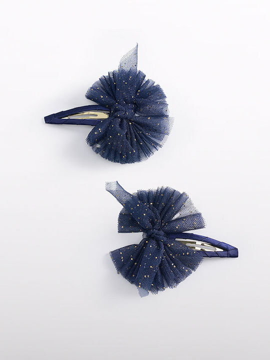 Abel & Lula Set of Kids Hair Clips with Bobby P...