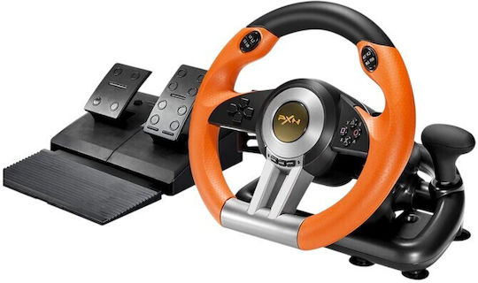 PXN-V3PRO Steering Wheel with Pedals for PC / PS3 / PS4 / Switch / XBOX One / Xbox Series X/S