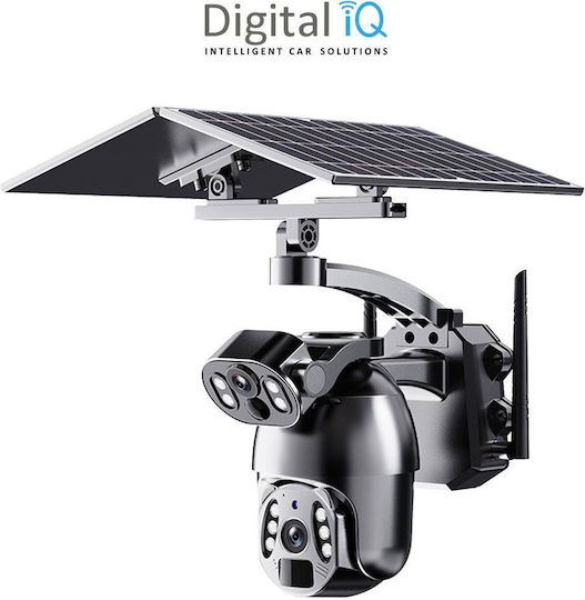 Digital IQ 751394 IP Surveillance Camera 4G Full HD+ 6MP Waterproof Battery Powered with Two-Way Communication