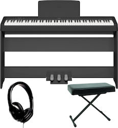 Yamaha Ηλεκτρικό Stage Πιάνο P-145B BT Premium Βundle II Set με 88 Βαρυκεντρισμένα Πλήκτρα και Σύνδεση με Ακουστικά Black Yamaha Ηλεκτρικό Stage Πιάνο P-145B BT Premium Βundle II Set με 88 Βαρυκεντρισμένα Πλήκτρα και Σύνδεση με Ακουστικά Black