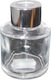 Glass Little Bottle Aromatic Space Round Silver Cap 50ml