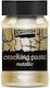 Pentart Metallic Crackle Paste Dark Gold 100ml