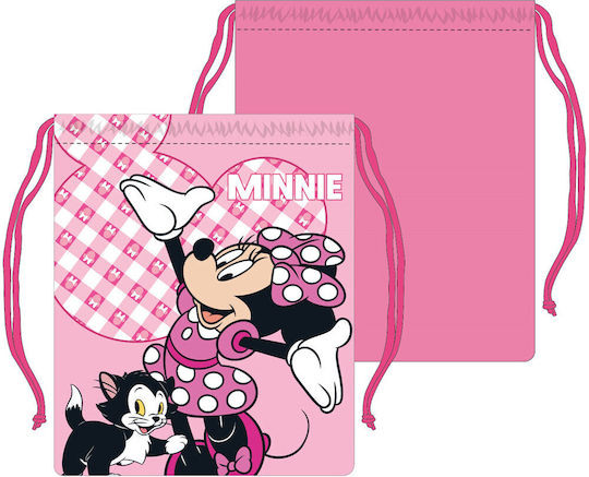 Disney Minnie Pink Parade Σχολικό Τσαντάκι Φαγητού Χειρός Ροζ Minnie 22x26.5cm