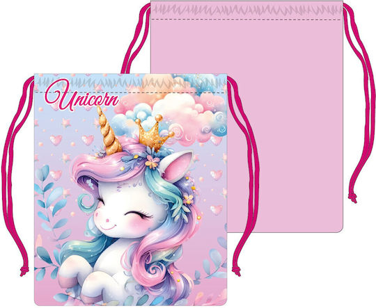Unicorn Σχολικό Τσαντάκι Φαγητού Χειρός Μονόκεροι 22x26.5cm