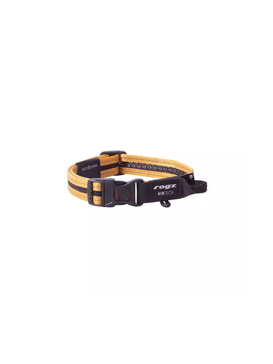 Guler Pentru Câini Rogz Airtech Classic Extra Large Galben
