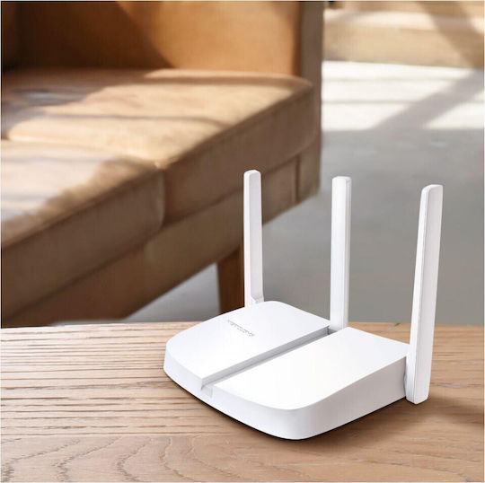 Mercusys MW306R v1 Ασύρματο Router Wi‑Fi 4 με 3 Θύρες