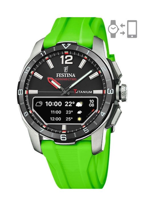 Festina Ceas Digital pentru Bărbați 44mm cu Bat...
