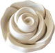 Decorative Element Plastic Handle Rose 3.9x2.7cm