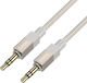 Hoco Hoco 3.5mm Male to 3.5mm Male Audio Cable Black 1m with Gold Plated Terminals